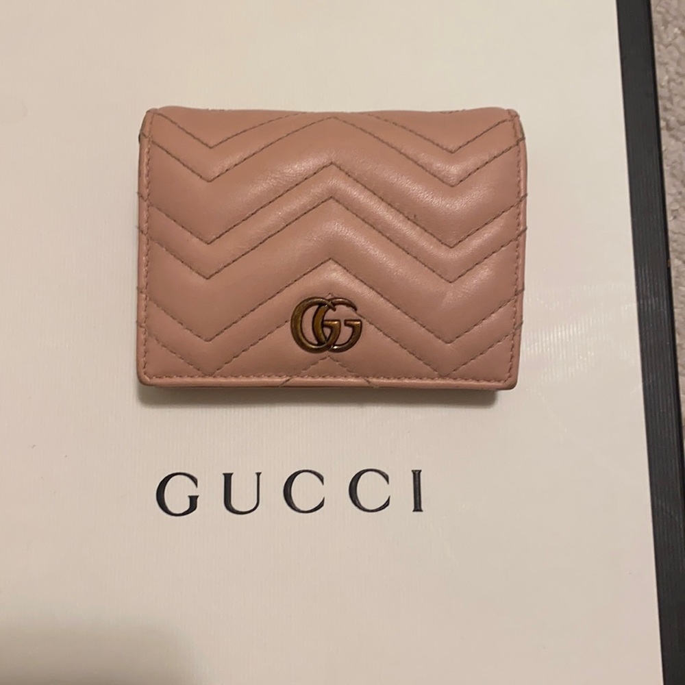Gucci Pink Key & Card Holder